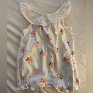 Janie and Jack Floral Romper